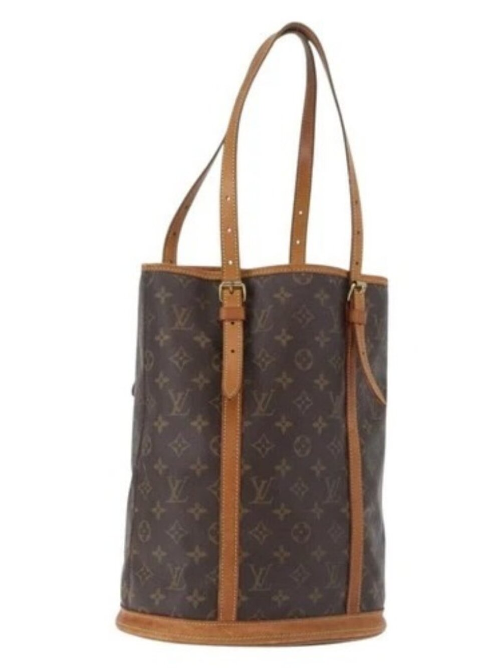 LOUIS VUITTON Monogram Bucket GM Shoulder Bag M42236 LV Auth LNZ312